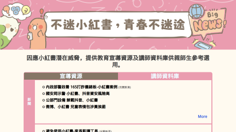 避免使用小紅書類logo或縮圖