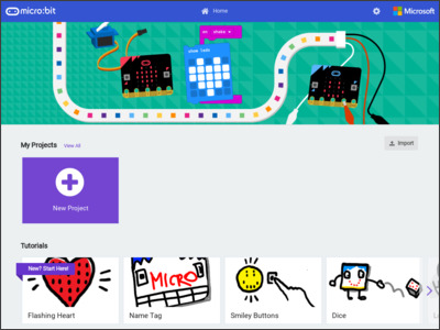 https://makecode.microbit.org/